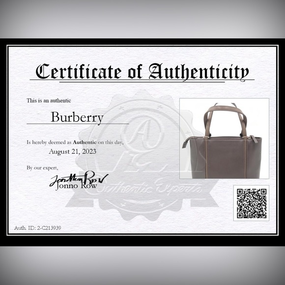 Burberry Dark Leather Nova Check Interior Tote - Picture 12 of 12